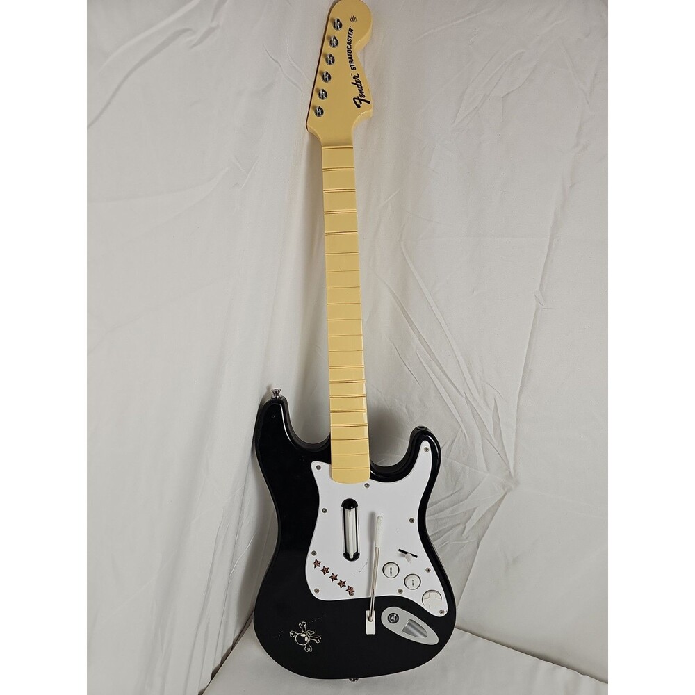 Fender Stratocaster Guitar Hero Controller for PS3 PlayStation 3 Black no dongle